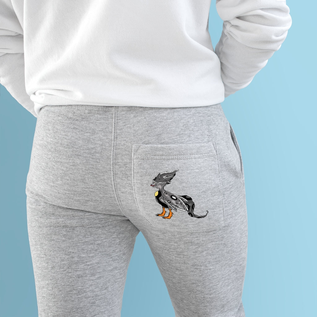 Rerann Premium Fleece Joggers showcasing a stylish design with side and back pockets, made from soft fleece fabric.