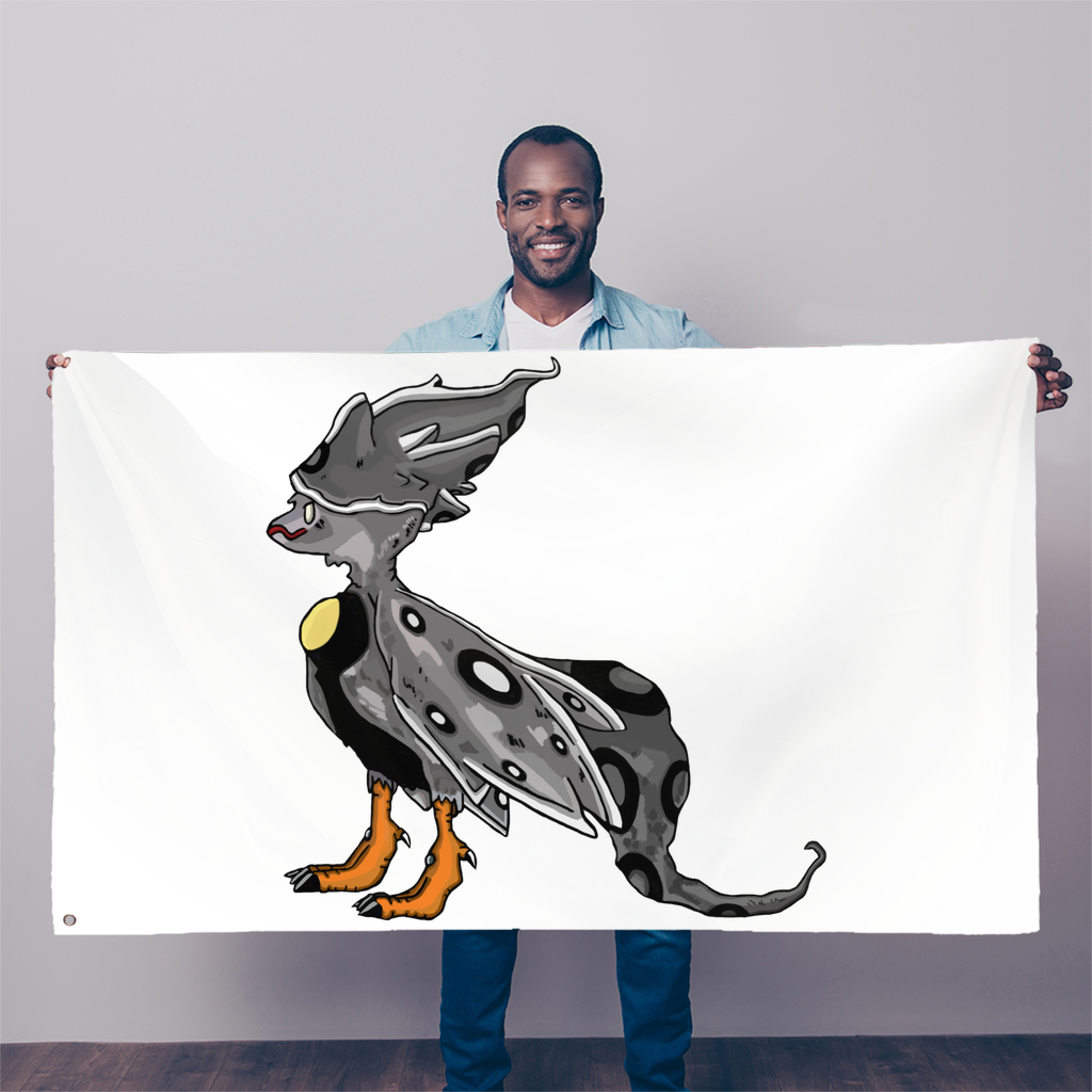 Rerann Sublimation Flag measuring 5FT x 3FT, made from durable polyester fabric with vibrant colors and double-stitched edges.