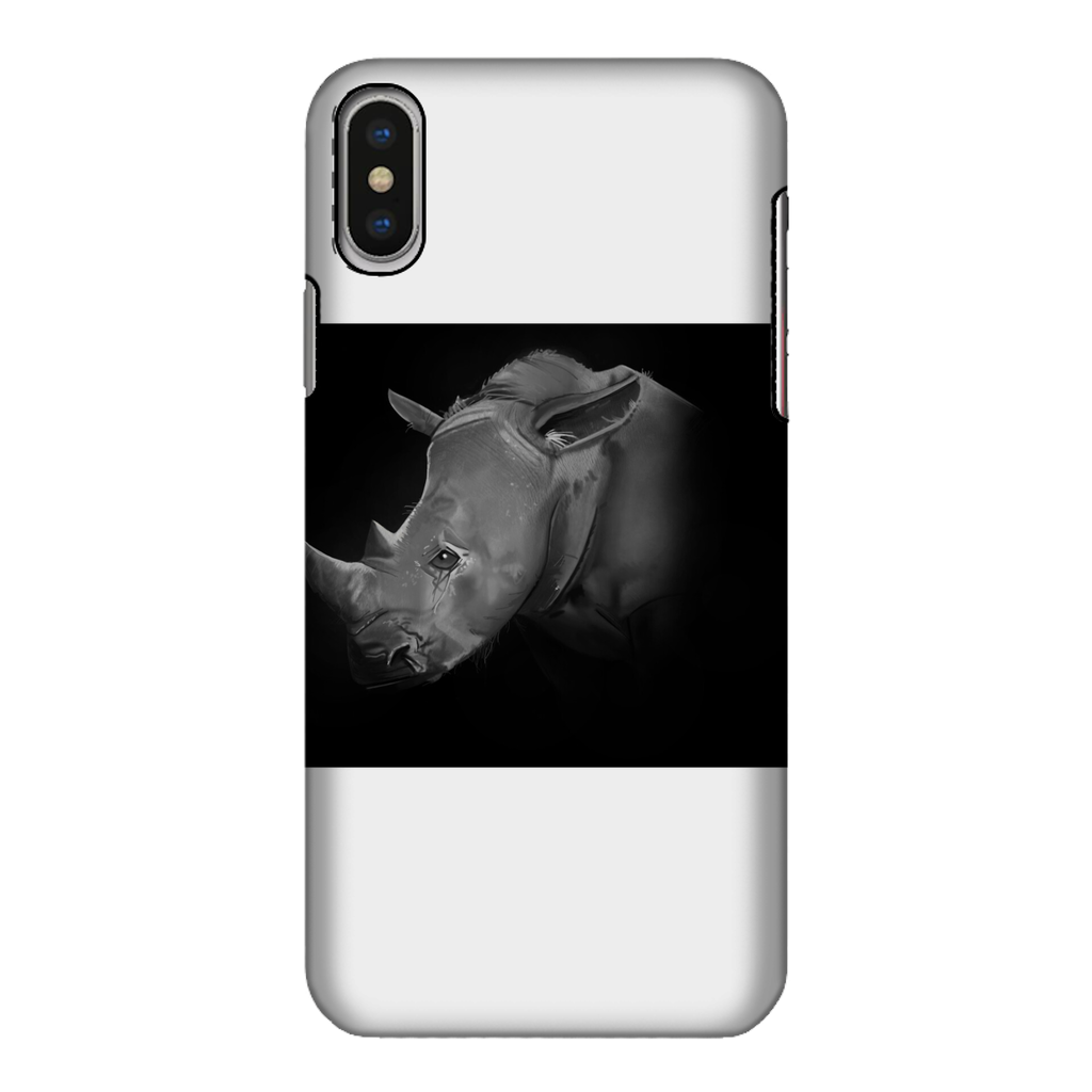 Rhino Fully Printed Tough Phone Case showcasing vibrant designs and dual-layer protection for smartphones.