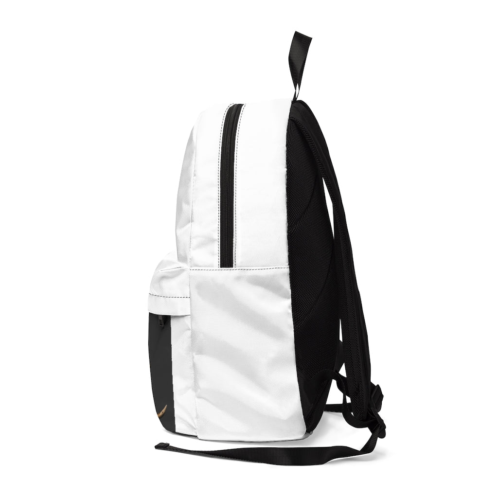 Rhino Unisex Classic Backpack in various colors, showcasing its durable nylon material and adjustable straps.