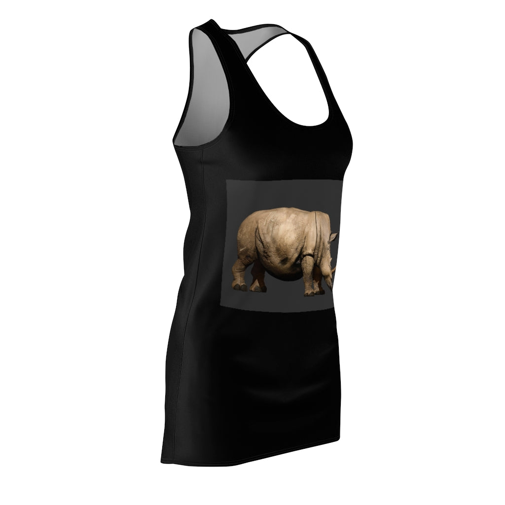 Rhino Women's Cut & Sew Racerback Dress showcasing a stylish and feminine design with a sporty fit.