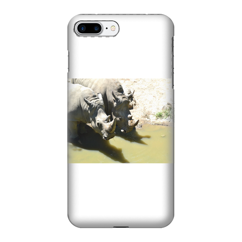 Rhinos Fully Printed Tough Phone Case showcasing vibrant designs and dual-layer protection.