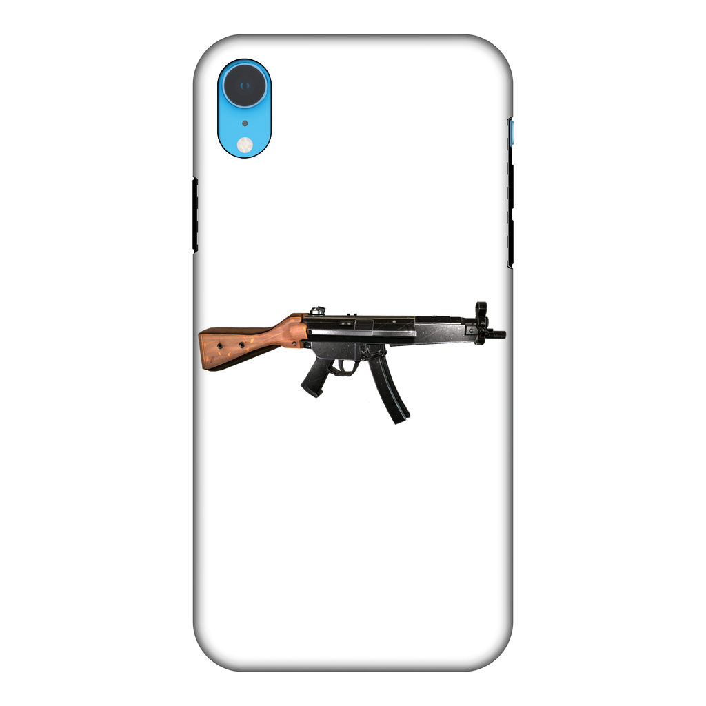 Rifle Fully Printed Tough Phone Case showcasing vibrant design and dual-layer protection.