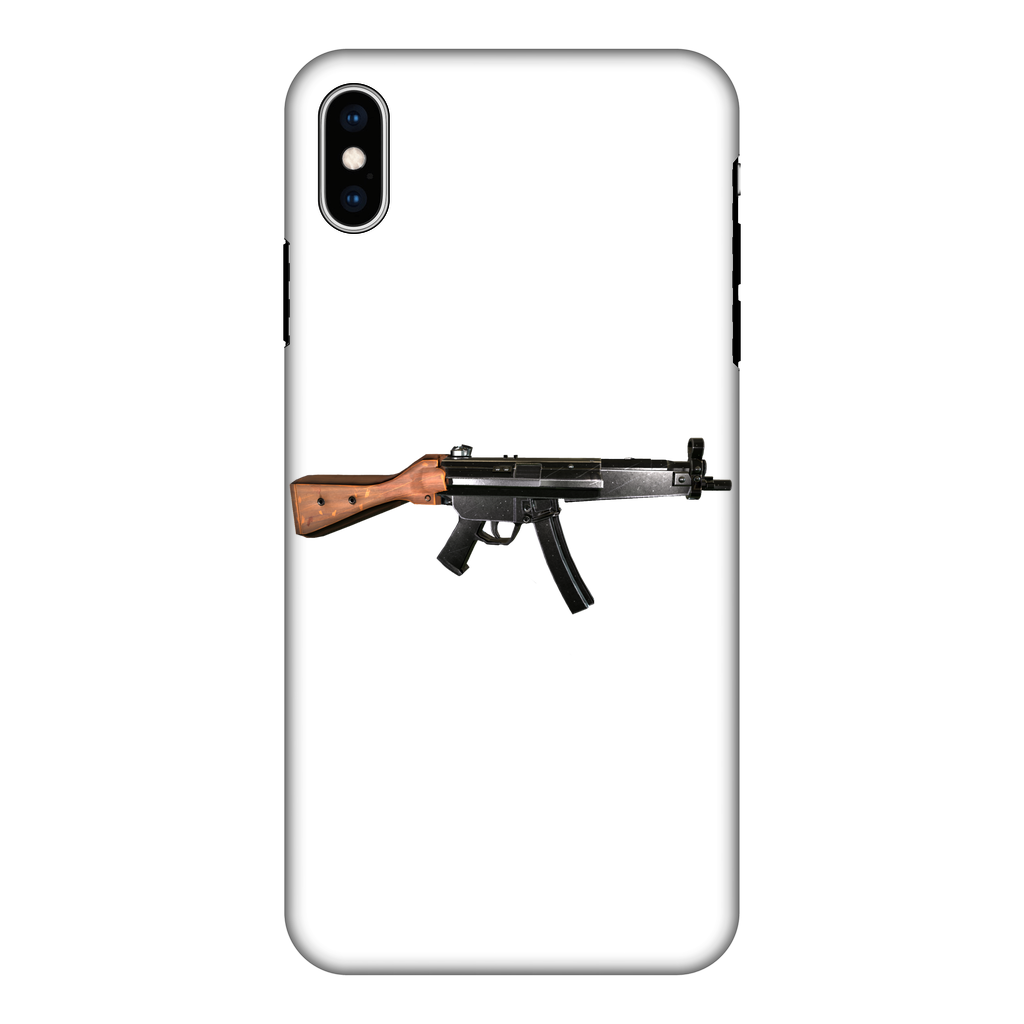 Rifle Fully Printed Tough Phone Case showcasing vibrant design and dual-layer protection.