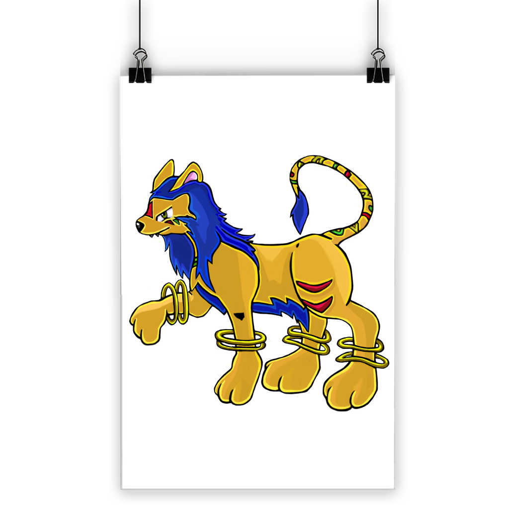 Roararing Classic Poster showcasing vibrant colors on semi-gloss paper, ideal for indoor and outdoor use.