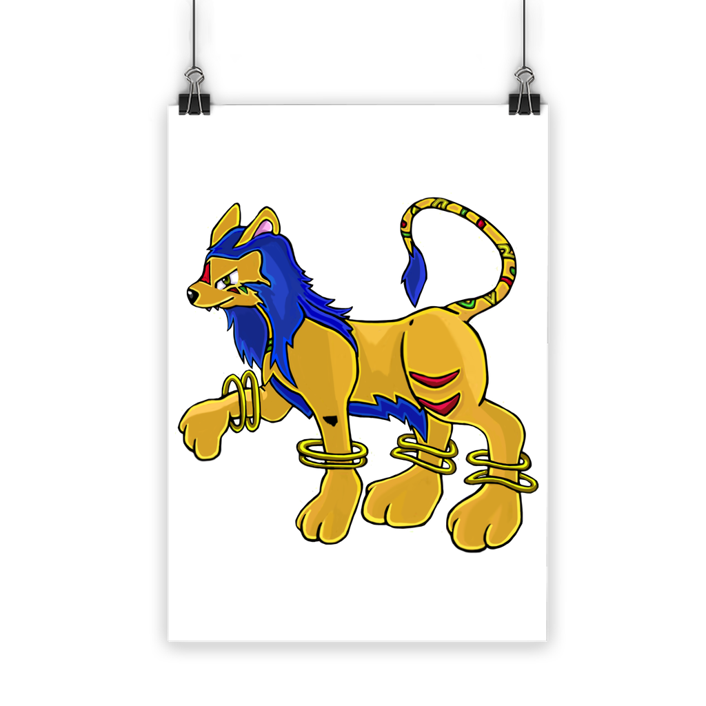 Roararing Classic Poster showcasing vibrant colors on semi-gloss paper, ideal for indoor and outdoor use.