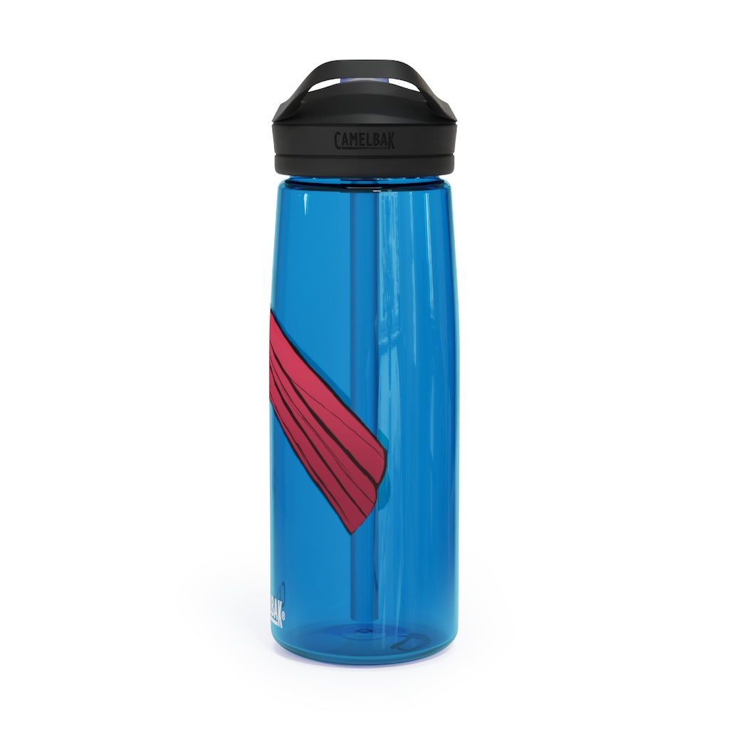 Rock CamelBak Eddy® Water Bottle in 20oz and 25oz sizes, showcasing its durable Tritan™ material and spill-proof design.