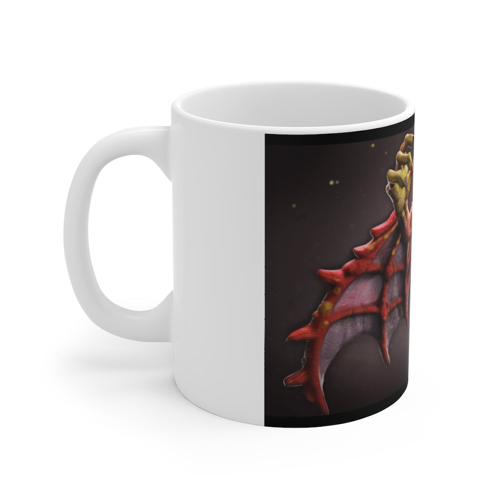 Rock Creature Mug - Small 11oz with a unique design and easy-grip handle, perfect for hot and cold beverages.