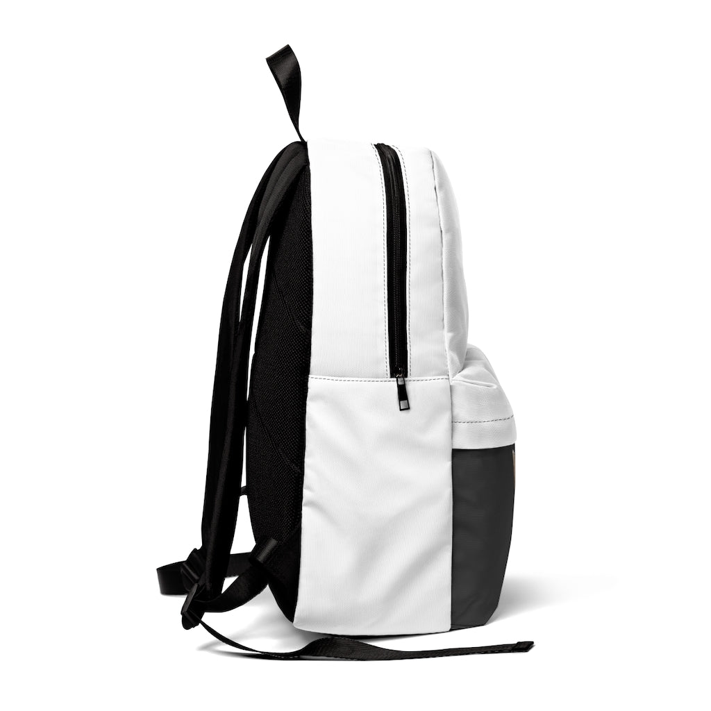 Rocks Unisex Classic Backpack in vibrant colors, showcasing its durable nylon material and adjustable straps.