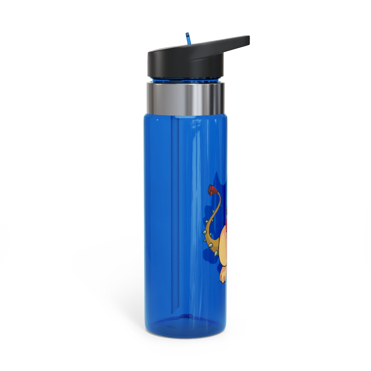 Rositty Kensington Tritan™ Sport Bottle in vibrant colors with a carabiner hook, showcasing its 20oz capacity and spill-resistant lid.