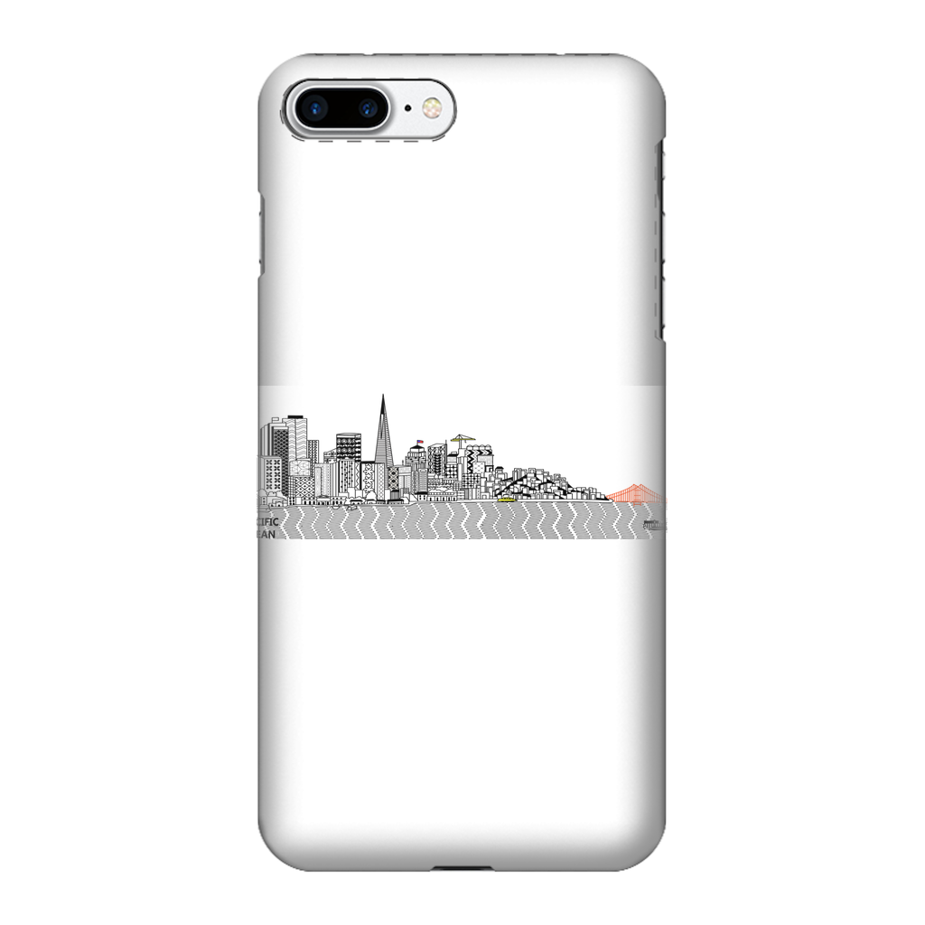 San Francisco Towel Fully Printed Tough Phone Case showcasing vibrant design and dual-layer protection.