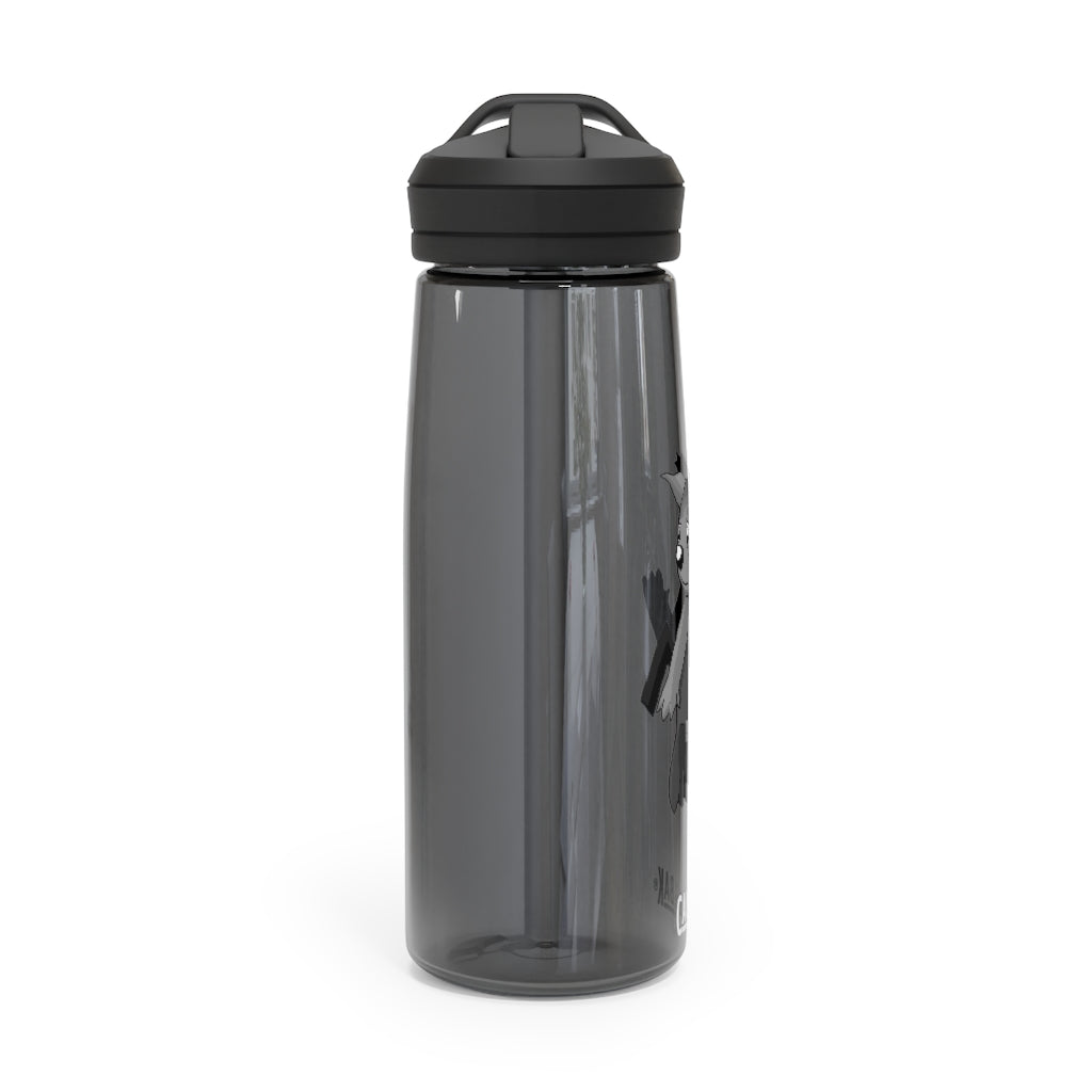 Sarcoot CamelBak Eddy® Water Bottle in 20oz and 25oz sizes, showcasing its durable Tritan™ material and personalized design.