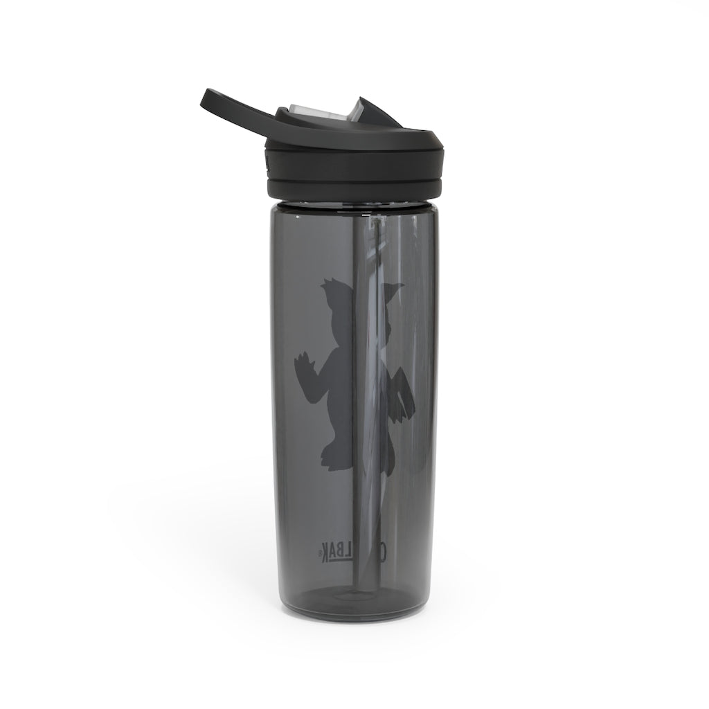 Sarcoot CamelBak Eddy® Water Bottle in 20oz and 25oz sizes, showcasing its durable Tritan™ material and personalized design.