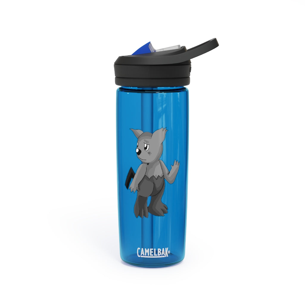 Sarcoot CamelBak Eddy® Water Bottle in 20oz and 25oz sizes, showcasing its durable Tritan™ material and personalized design.