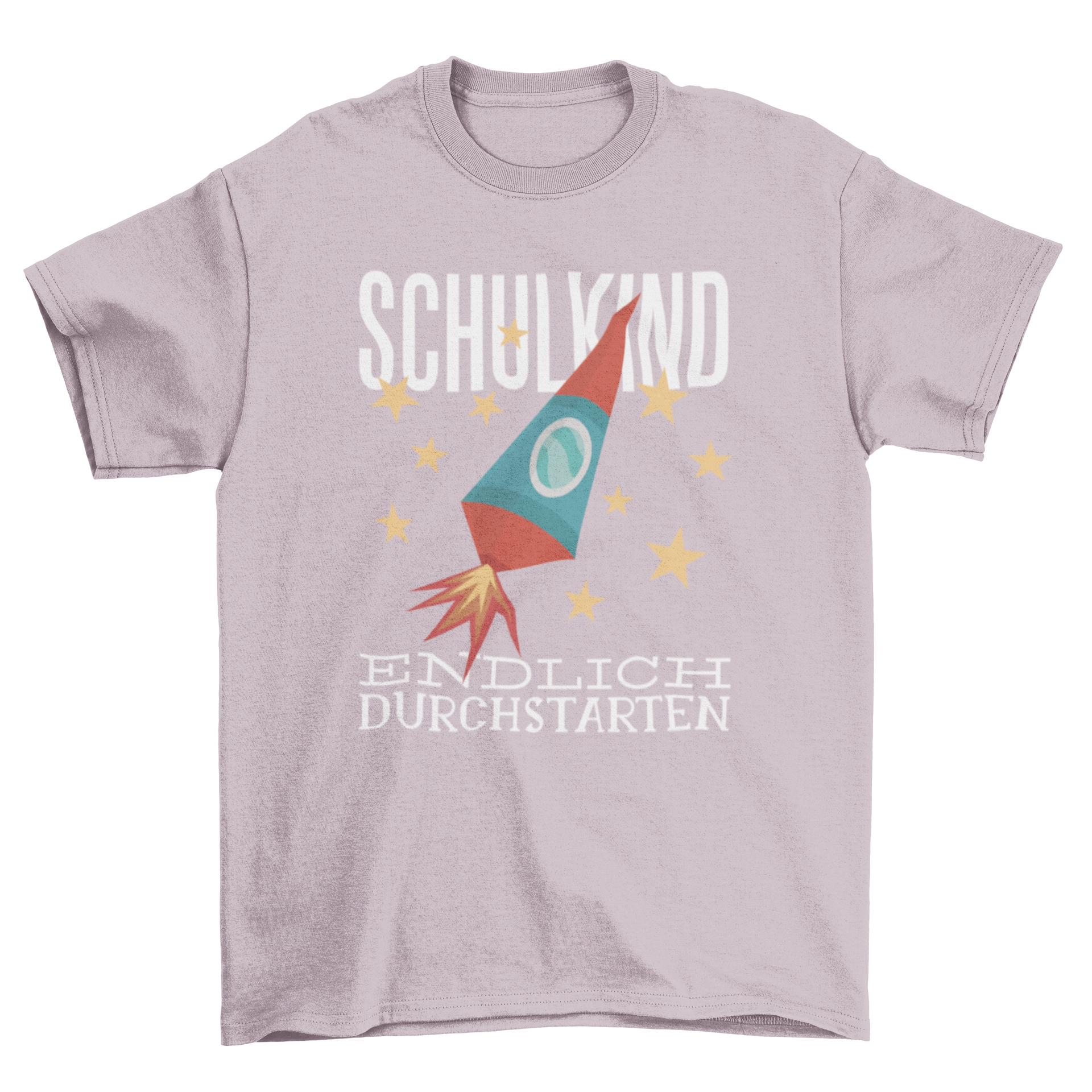 A colorful School German T-Shirt featuring a traditional German candy cone design, perfect for kids on their first school day.