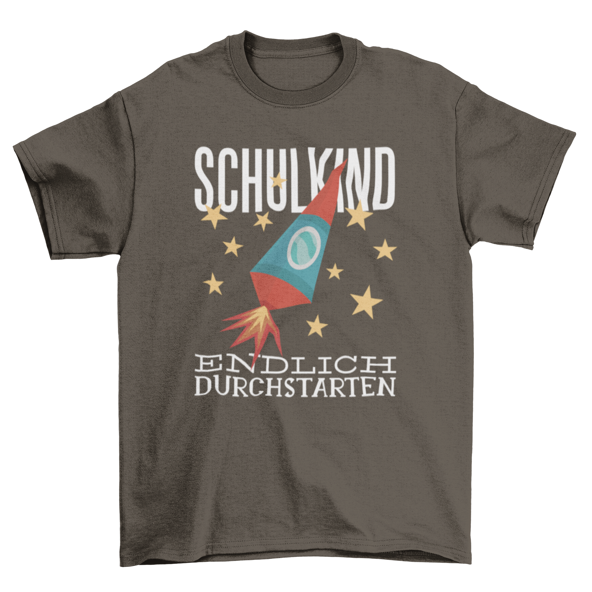 A colorful School German T-Shirt featuring a traditional German candy cone design, perfect for kids on their first school day.