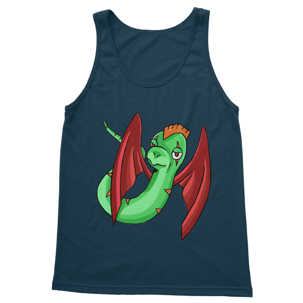 Screech Classic Adult Vest Top in various colors, showcasing its unisex design and high-quality fabric.