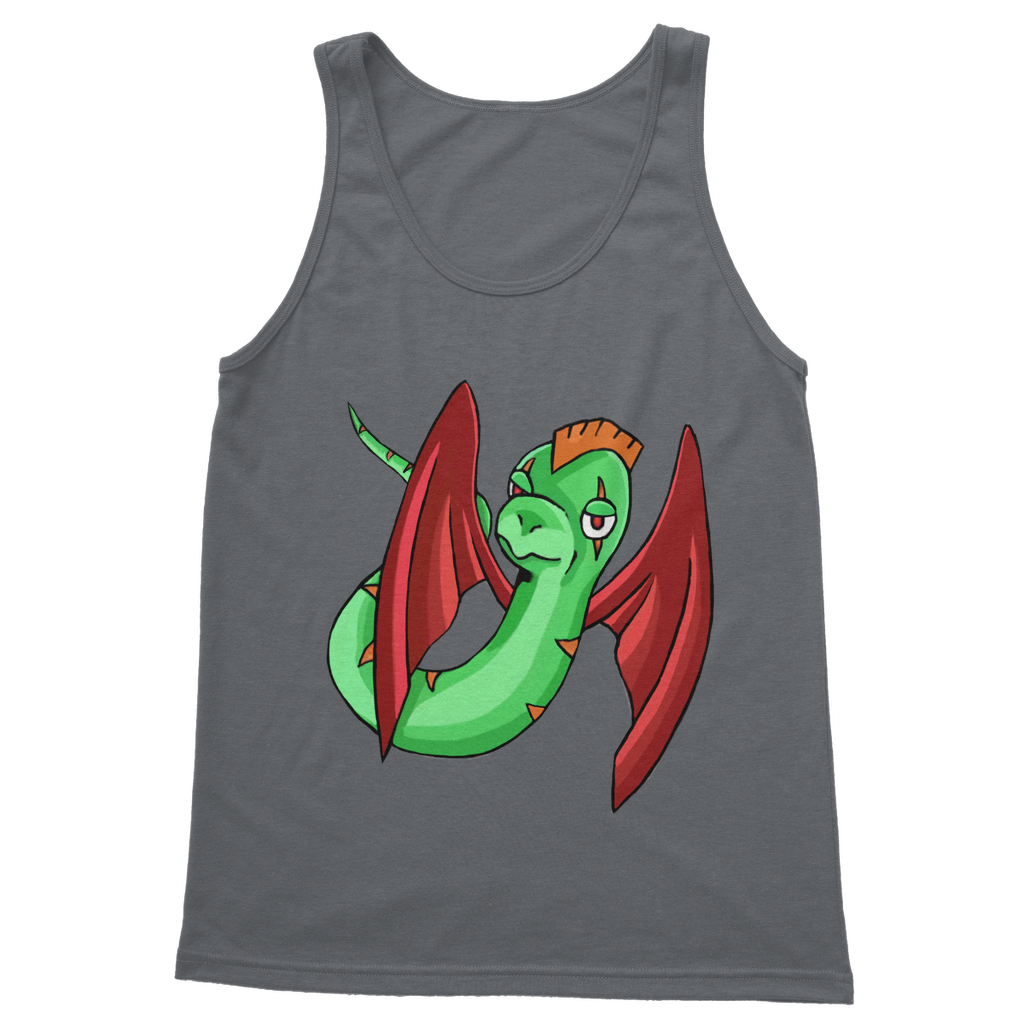 Screech Classic Adult Vest Top in various colors, showcasing its unisex design and high-quality fabric.