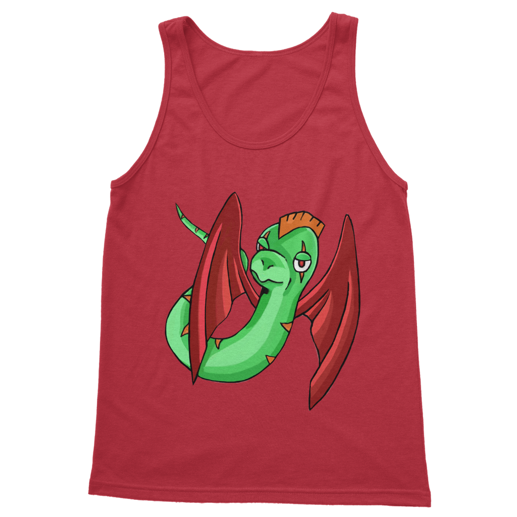 Screech Classic Adult Vest Top in various colors, showcasing its unisex design and high-quality fabric.