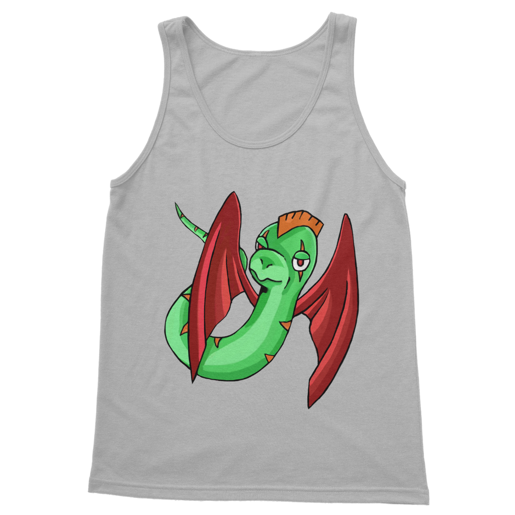 Screech Classic Adult Vest Top in various colors, showcasing its unisex design and high-quality fabric.