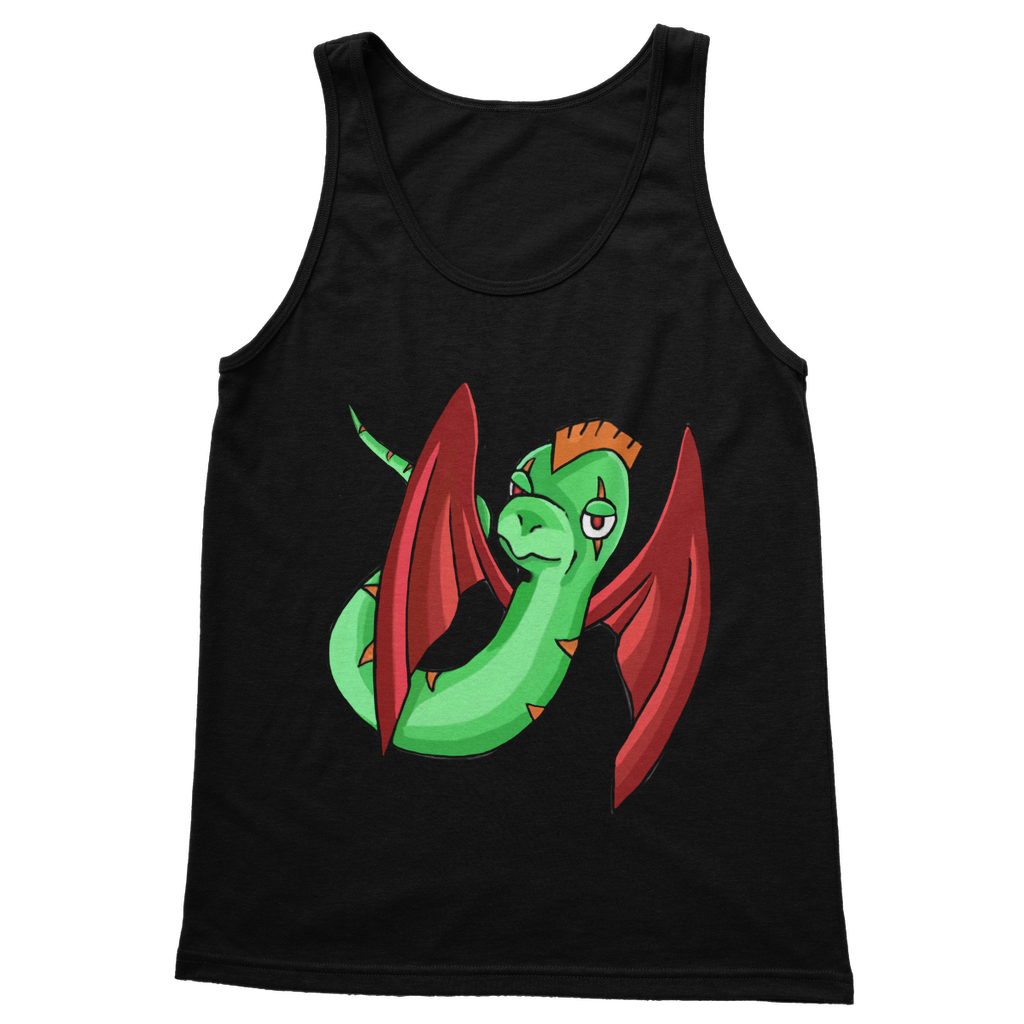 Screech Classic Adult Vest Top in various colors, showcasing its unisex design and high-quality fabric.