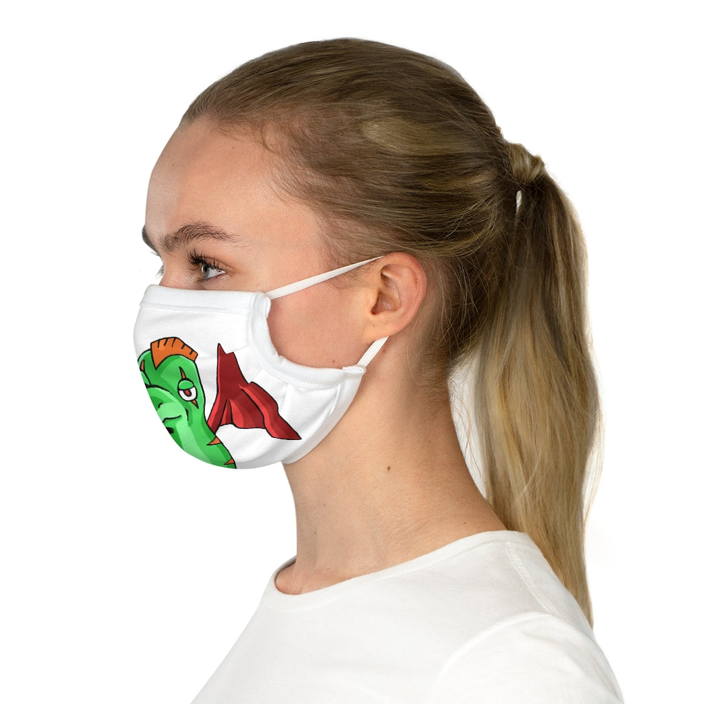 Screech Cotton Face Mask featuring unique motifs and photography, made from 100% cotton with adjustable features.