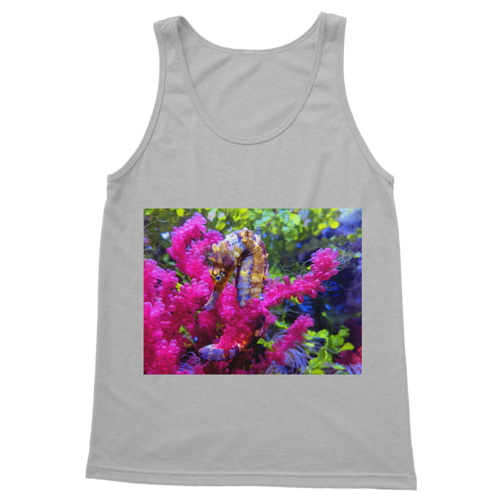 Seahorse Classic Adult Vest Top in various colors, showcasing its unisex design and comfortable fit.