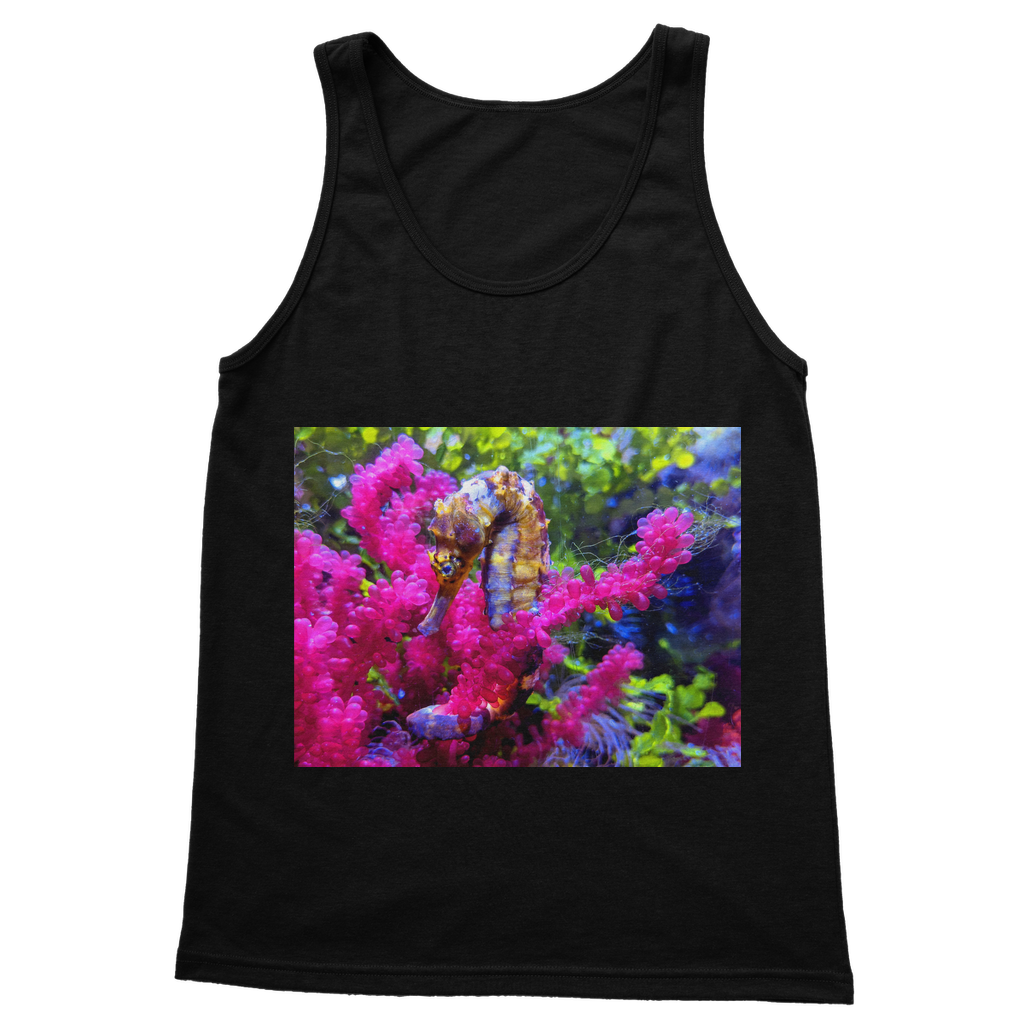 Seahorse Classic Adult Vest Top in various colors, showcasing its unisex design and comfortable fit.