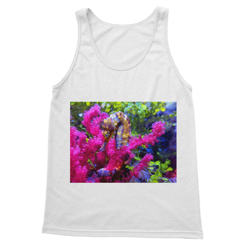 Seahorse Classic Adult Vest Top in various colors, showcasing its unisex design and comfortable fit.