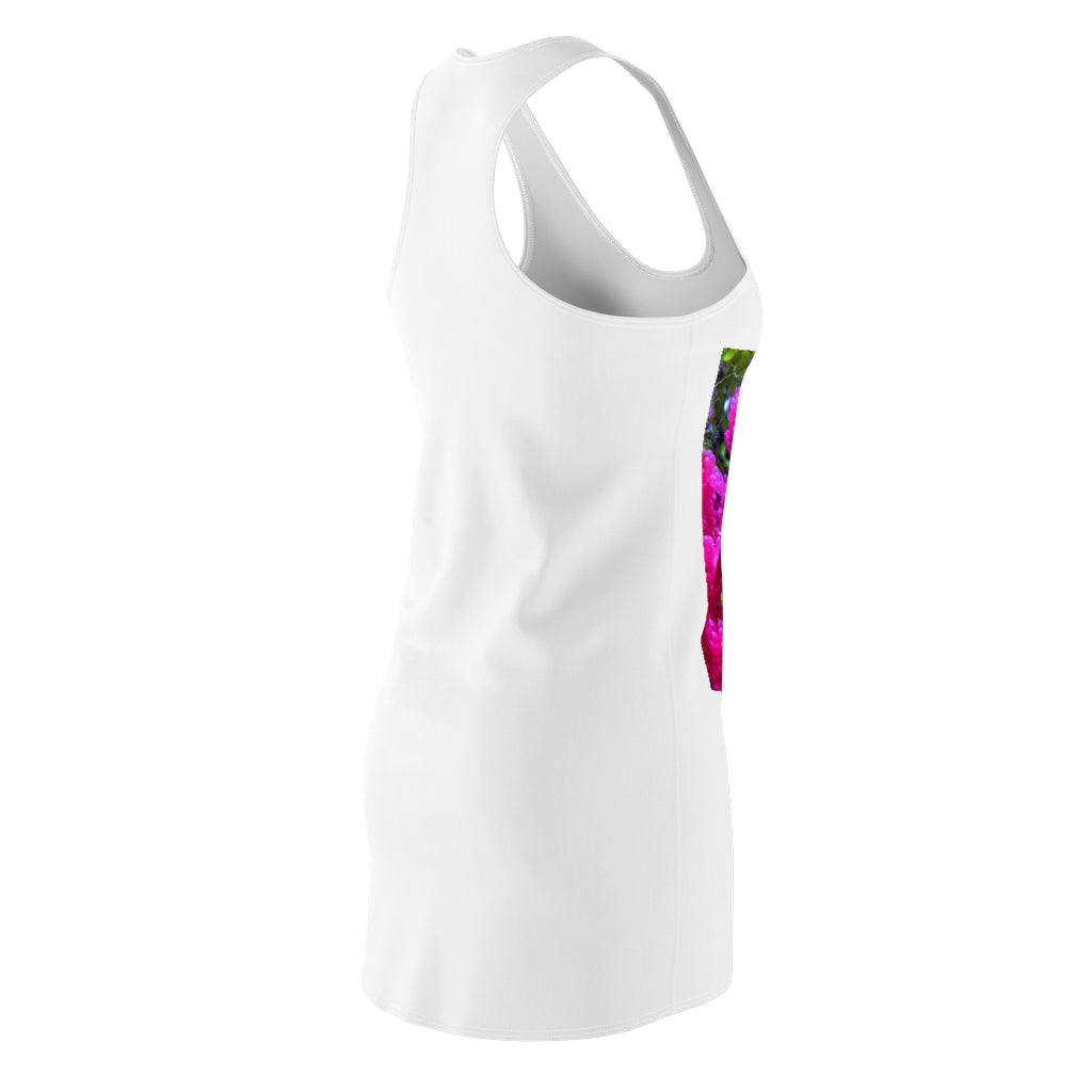 A stylish Seahorse Women's Cut & Sew Racerback Dress featuring a feminine silhouette and sporty fit, made from high-quality polyester.