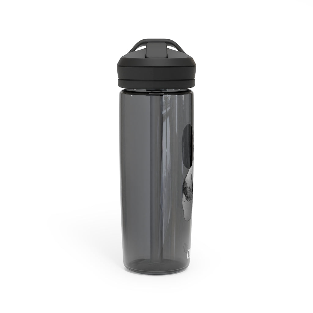 Shamrock CamelBak Eddy® Water Bottle in 20oz and 25oz sizes, showcasing its robust design and spill-proof valve.