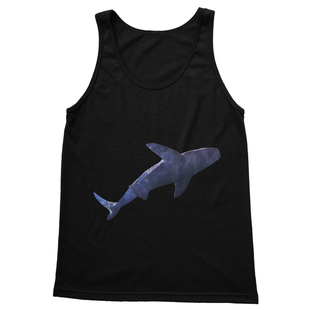 Shark Classic Adult Vest Top in various colors, showcasing its unisex design and quality fabric.