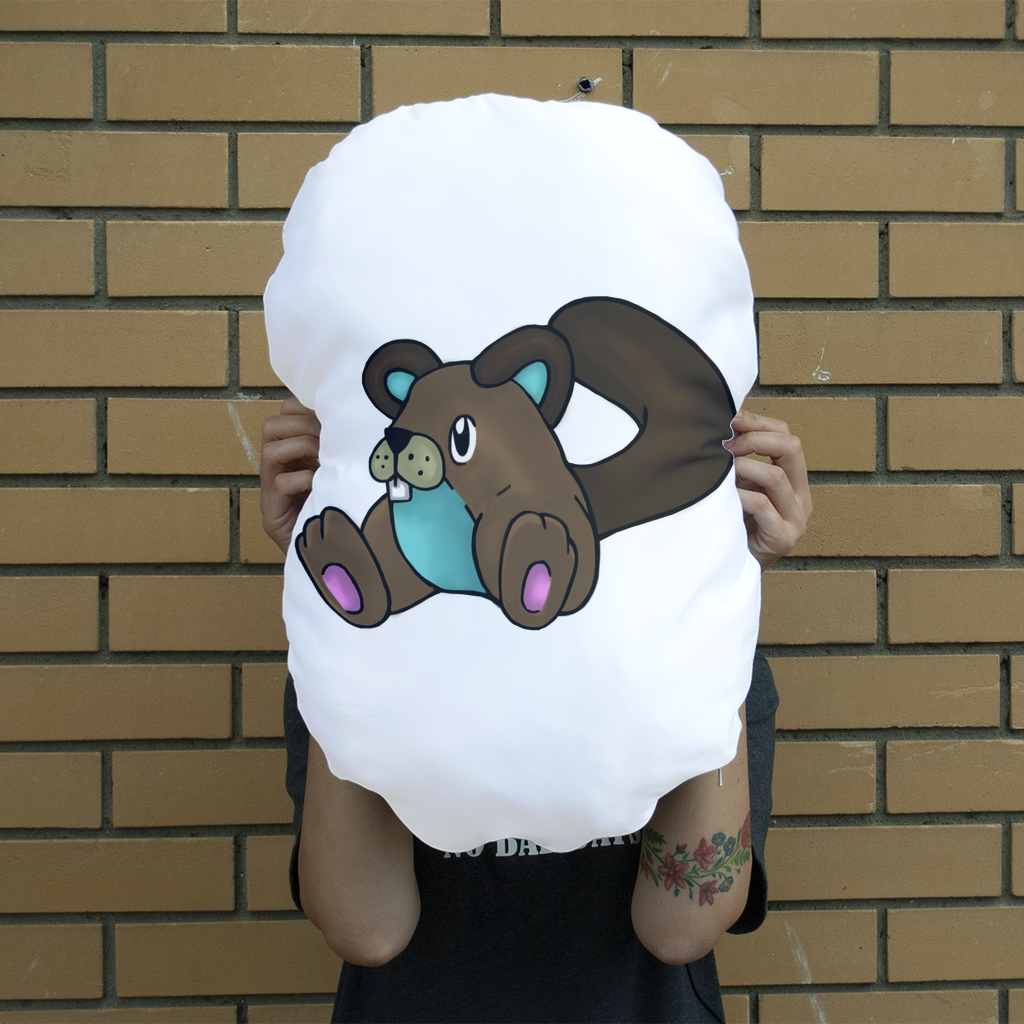 A large, personalized cushion featuring a giant face design, perfect for gifts and home decor.