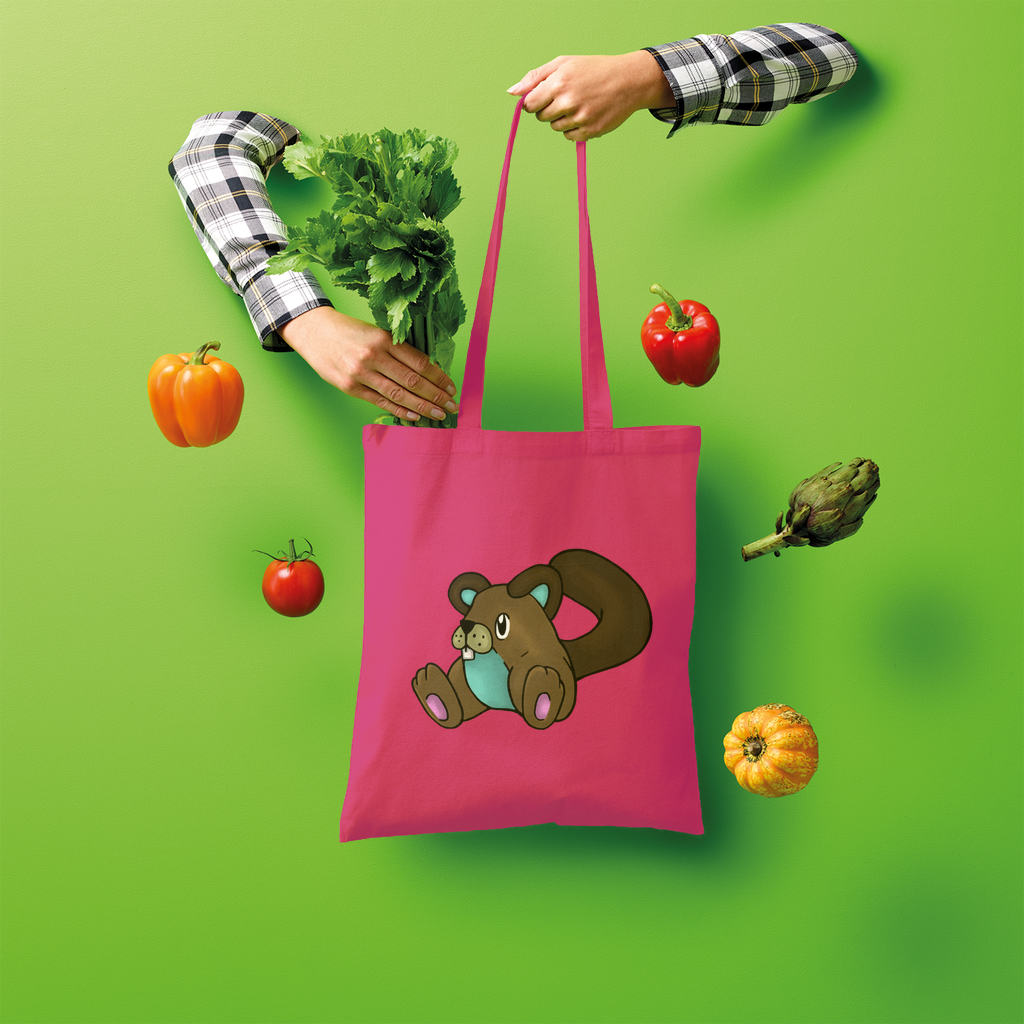 Showchu Shopper Tote Bag made of 100% cotton, featuring a spacious design and comfortable shoulder straps, ideal for shopping and creative prints.