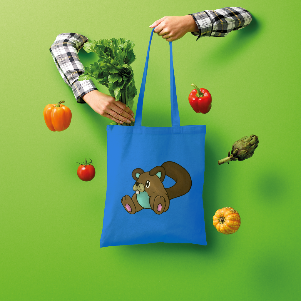 Showchu Shopper Tote Bag made of 100% cotton, featuring a spacious design and comfortable shoulder straps, ideal for shopping and creative prints.