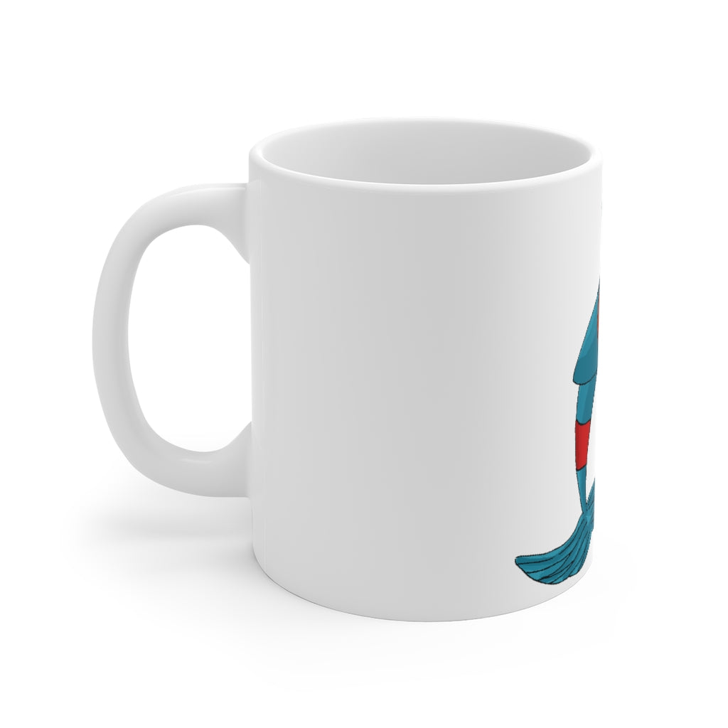 Shrei Mug - Small 11oz with a scratch-resistant finish and easy-grip handle, perfect for coffee or tea.