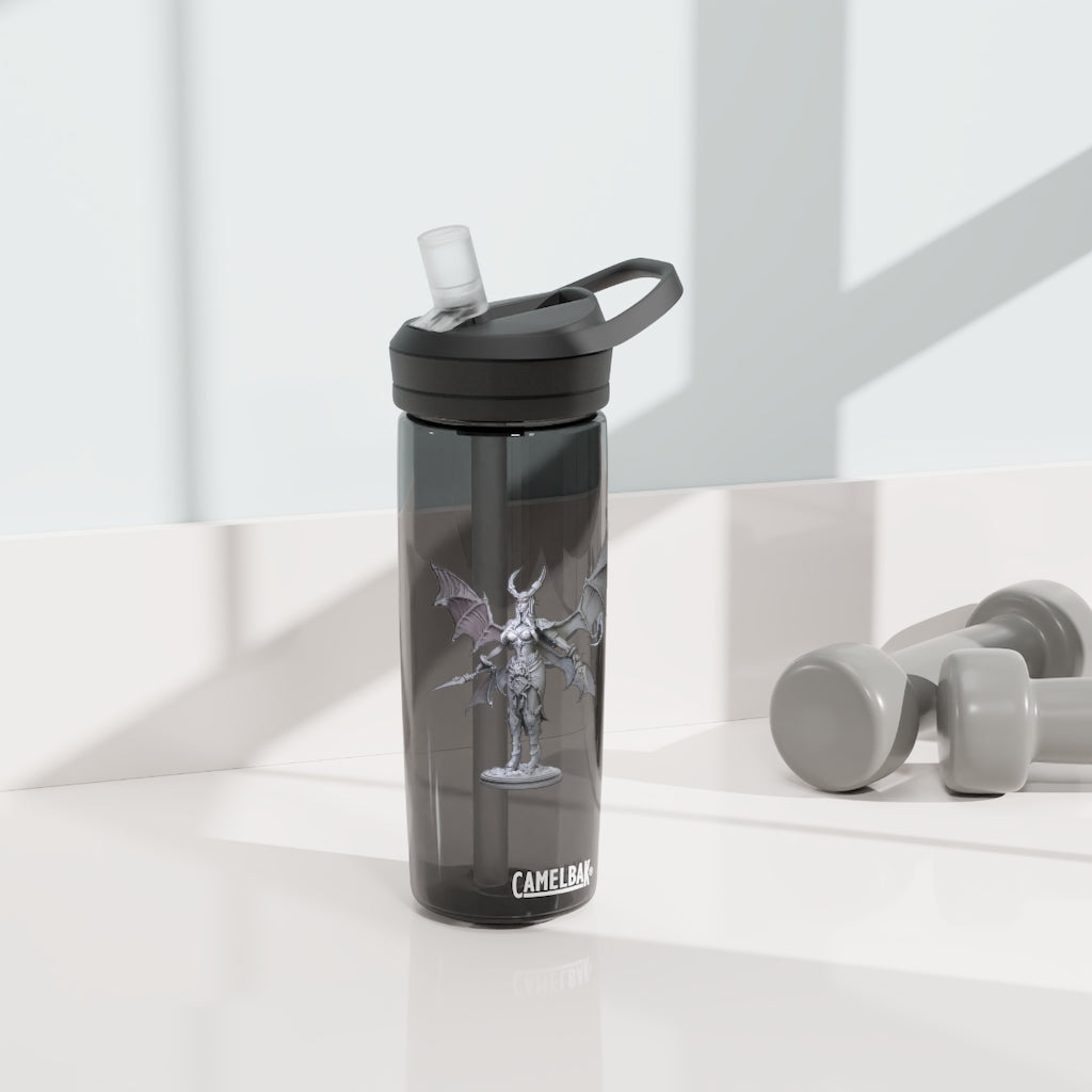 Silvanny CamelBak Eddy® Water Bottle in 20oz and 25oz sizes, showcasing its robust design and personalized options.