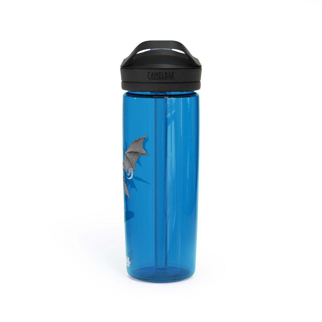 Silvanny CamelBak Eddy® Water Bottle in 20oz and 25oz sizes, showcasing its robust design and personalized options.