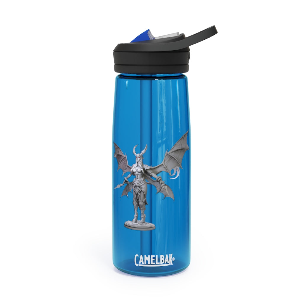 Silvanny CamelBak Eddy® Water Bottle in 20oz and 25oz sizes, showcasing its robust design and personalized options.