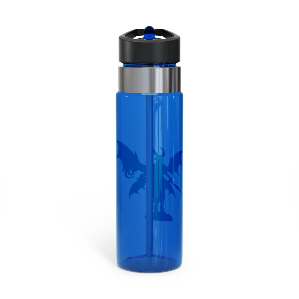 Silvanny Kensington Tritan™ Sport Bottle in vibrant colors with a carabiner hook, showcasing its lightweight and durable design.