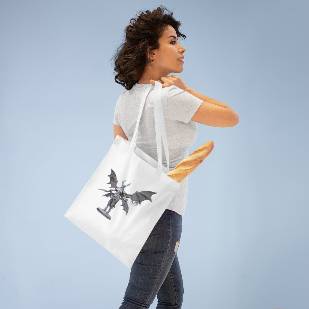 Silvanny Tote Bag made of 100% cotton with cross-stitched handles, available in various colors.