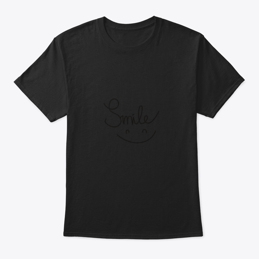 Smile On Greeting design T-Shirt made from 100% cotton, featuring a cheerful graphic and classic fit.