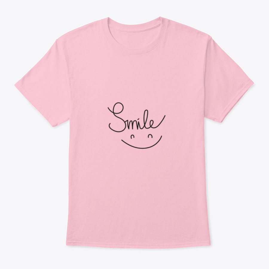 Smile On Greeting design T-Shirt made from 100% cotton, featuring a cheerful graphic and classic fit.