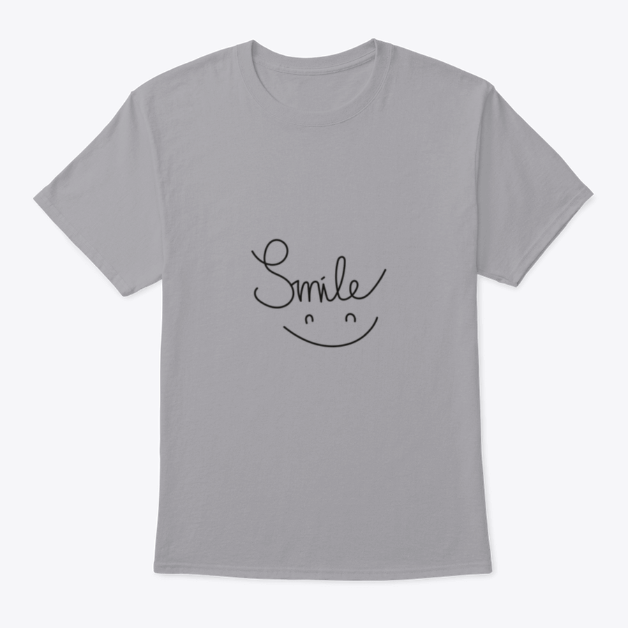 Smile On Greeting design T-Shirt made from 100% cotton, featuring a cheerful graphic and classic fit.