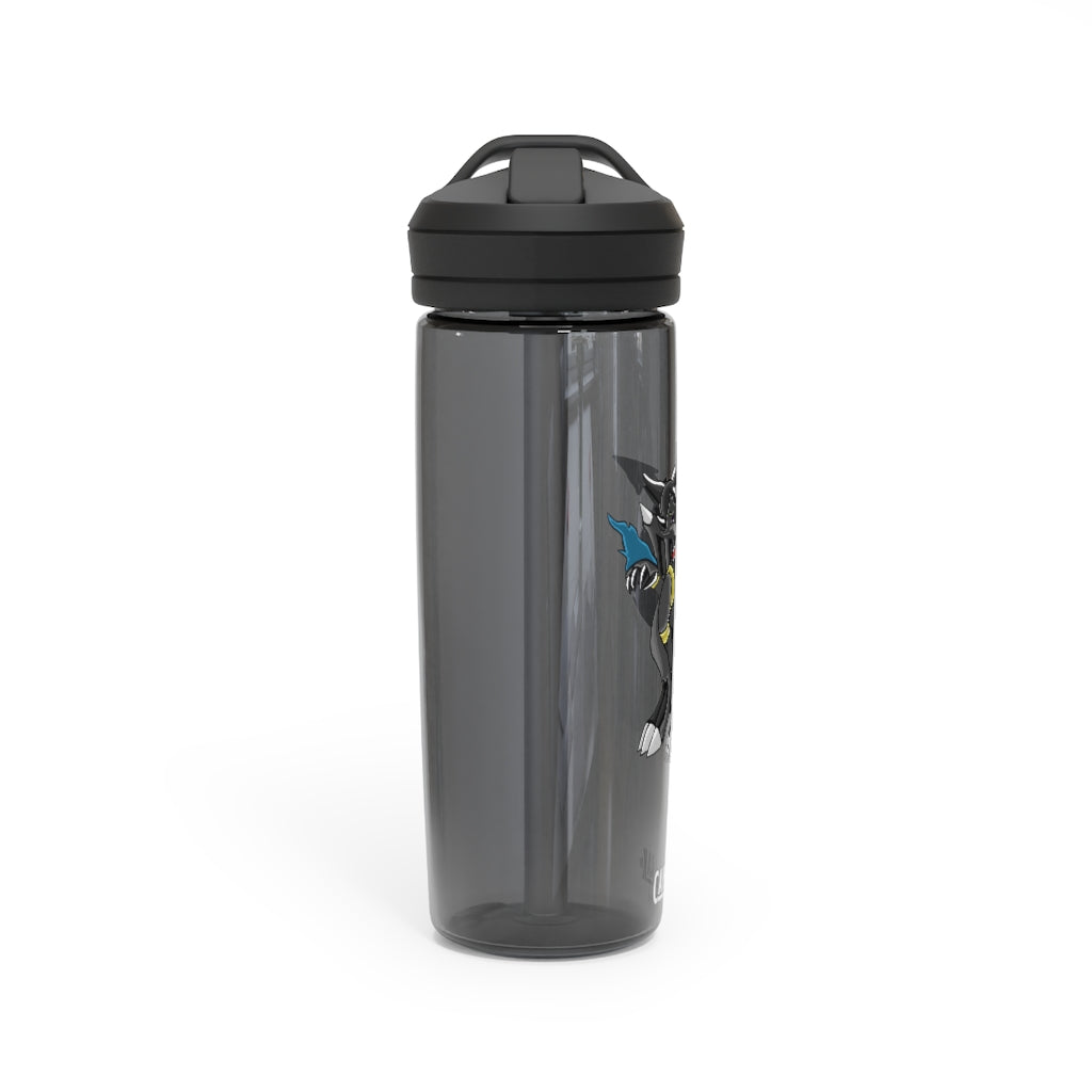 Snafibat CamelBak Eddy® Water Bottle in 20oz and 25oz sizes, showcasing its durable Tritan™ material and personalized design.