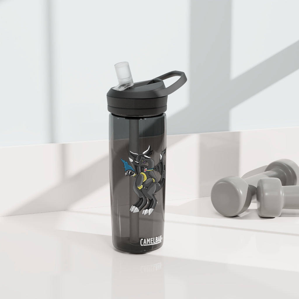 Snafibat CamelBak Eddy® Water Bottle in 20oz and 25oz sizes, showcasing its durable Tritan™ material and personalized design.