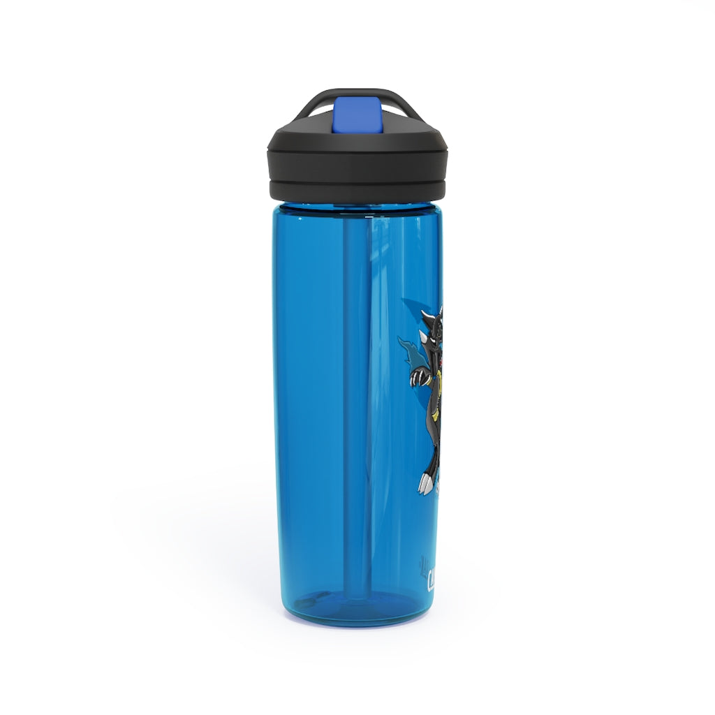 Snafibat CamelBak Eddy® Water Bottle in 20oz and 25oz sizes, showcasing its durable Tritan™ material and personalized design.