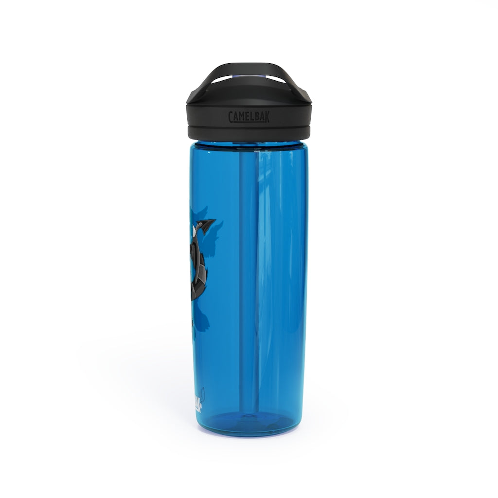 Snafibat CamelBak Eddy® Water Bottle in 20oz and 25oz sizes, showcasing its durable Tritan™ material and personalized design.