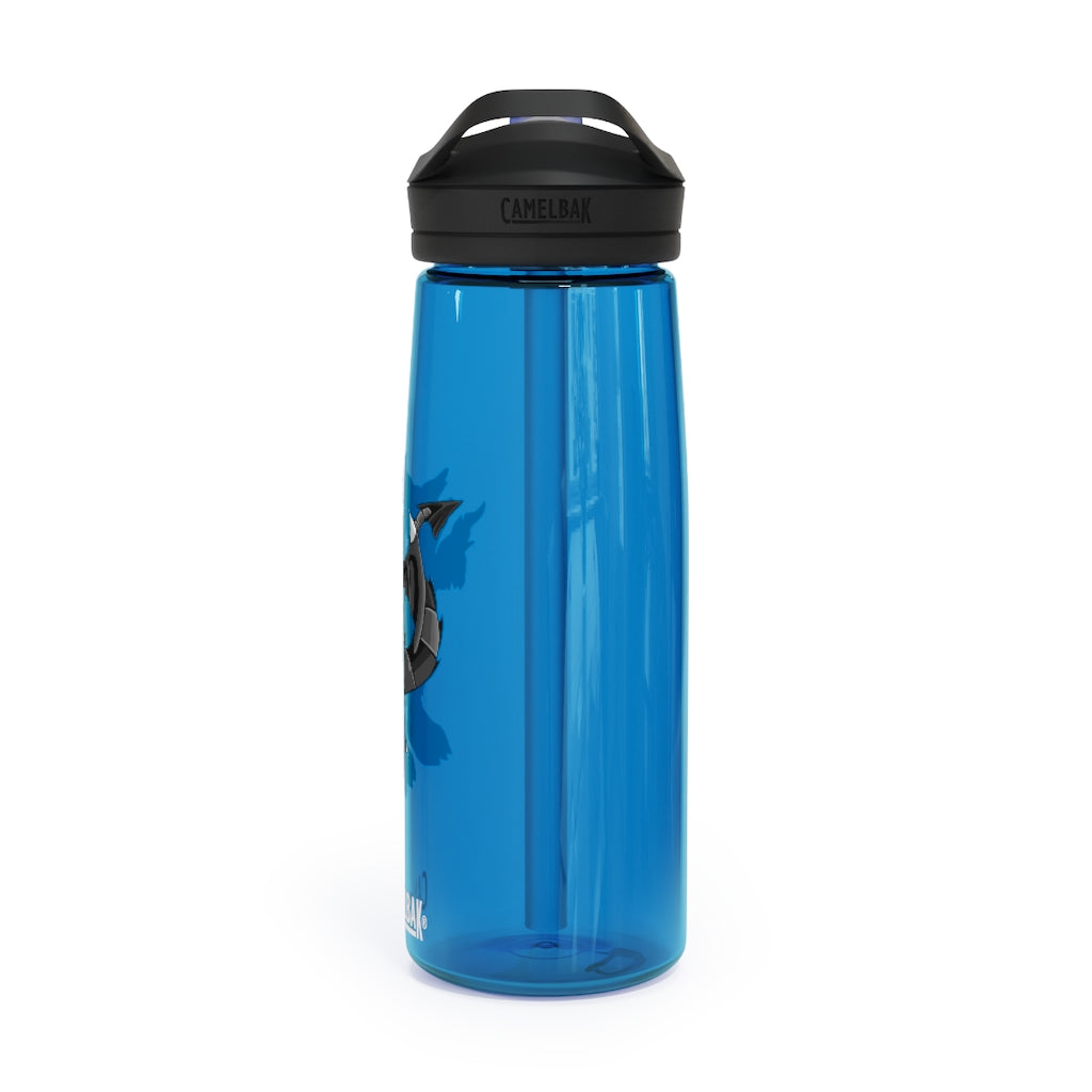 Snafibat CamelBak Eddy® Water Bottle in 20oz and 25oz sizes, showcasing its durable Tritan™ material and personalized design.