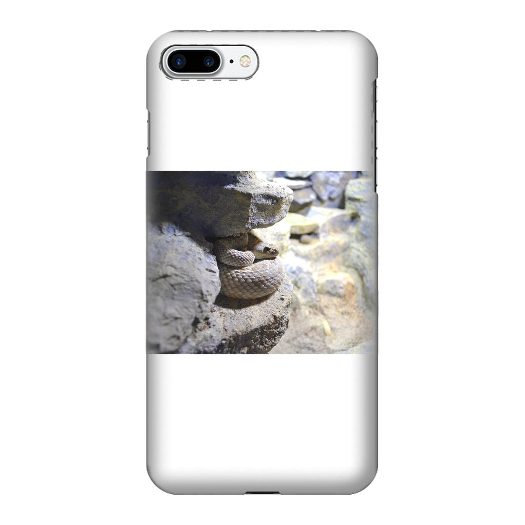 Snake Fully Printed Tough Phone Case showcasing vibrant snake design with dual-layer protection.